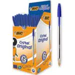 BIC Penne Blu a Sfera, Cristal Original, Punta Media