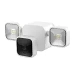 Blink Outdoor + Floodlight, Supporto con faretti HD wireless a batteria e videocamera di sicurezza intelligente