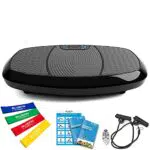 Bluefin Fitness Pedana Vibrante 3D con Doppio Motore