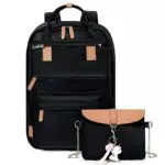 Borsa per Computer da Donna con tracolla staccabile, nero
