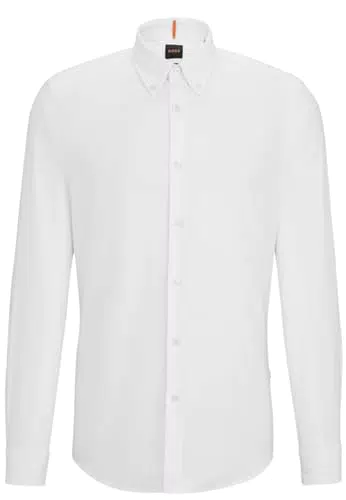 BOSS Rickert Camicia, White100, L Uomini