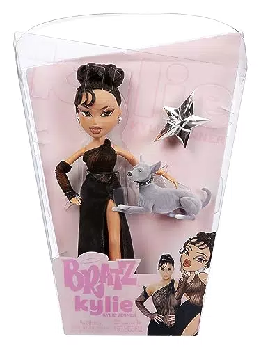 Bratz x Kylie Jenner - Bambola Night Fashion - Bambola da collezione con abito da sera
