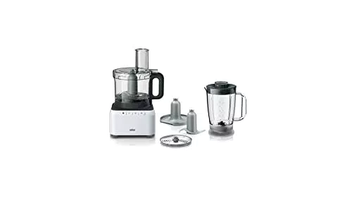 Braun Robot da Cucina PureEase FP 3131 con Frullatore da 1