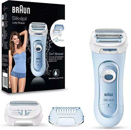 Braun Silk-épil LS5-160 Rasoio Elettrico Donna, Senza Fili