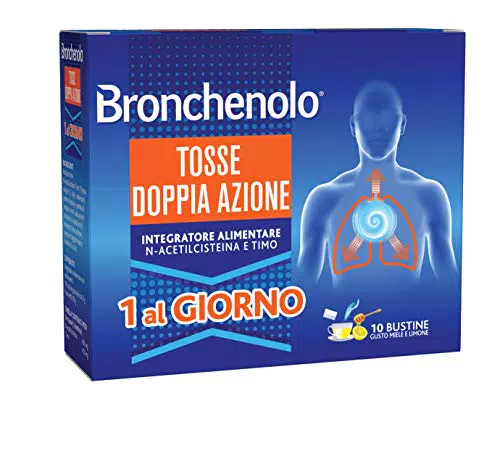 Bronchenolo Tosse Doppia Azione, Integratore Alimentare