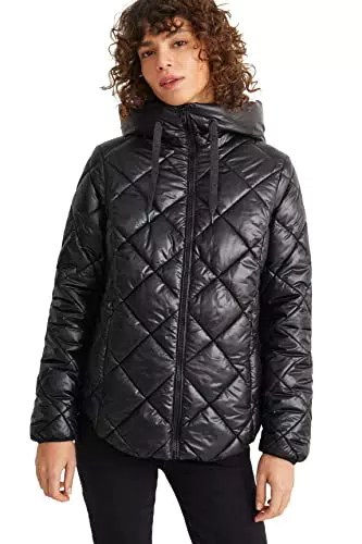 C&A Donna Giacca trapuntata nero 44