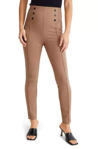 C&A Donna Leggings Marrone Chiaro 46