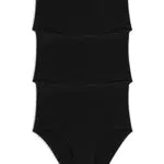 C&A Donna Mutande Confezione Multipla|Confezione da 3 Nero L