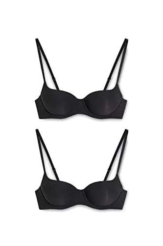 C&A Donna Reggiseno Full Coverage Nero 80 B