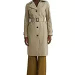 C&A Donna Trench verde 48