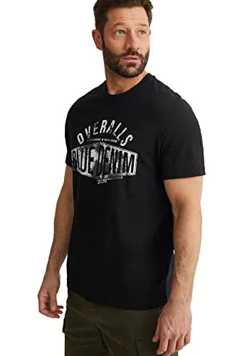 C&A Uomo T-Shirt Nero S