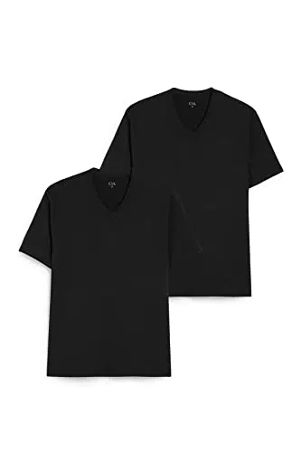 C&A Uomo Top Nero M