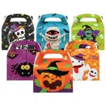 Cabilock Halloween Regalo Della Caramella Scatole 24Pcs Del Partito di Halloween Trattare Scatole di Carta di Dolci Cioccolato Scatole di Biscotti per Il Capretto Del Partito di