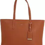 Calvin Klein Ck Must Shopper Md Tote Donna, Cognac, Taglia unica