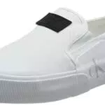 Calvin Klein Jeans Sneakers Vulcanizzate Uomo Skater Vulc Slipon Badge Scarpe