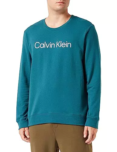 Calvin Klein L/S Felpa Felpe Pesanti, Atlantic Deep