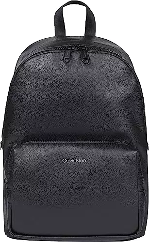 Calvin Klein Must Campus BP Uomo, Nero, One Size