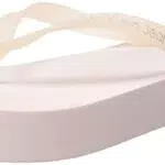 Calvin Klein Sandalo da Spiaggia Flatform Logo, Flip Flop Donna