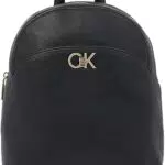 Calvin Klein Zaino a Cupola Re-Lock, Zaini Donna, CK Nero