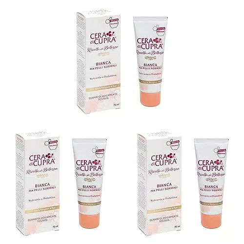 Cera di Cupra Ricetta di Bellezza Crema Nutriente e Protettiva, 3 pezzi