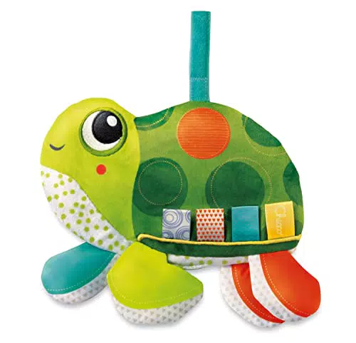 Chicco Molly La Tartaruga, Giochino in Tessuto Morbido e Colorato