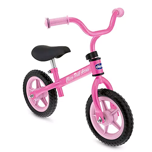 Chicco Pink Arrow Bicicletta Senza Pedali, Bici Senza Pedali Balance Bike per l'Equilibrio