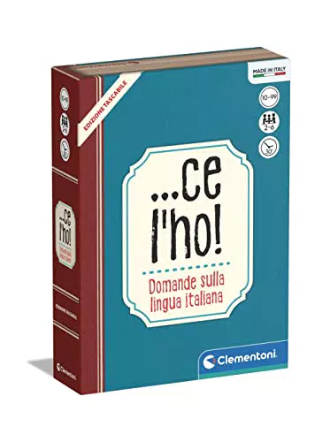 Clementoni- Ce L'Ho-Edizione Tascabile Tavolo sulla Lingua Italiana