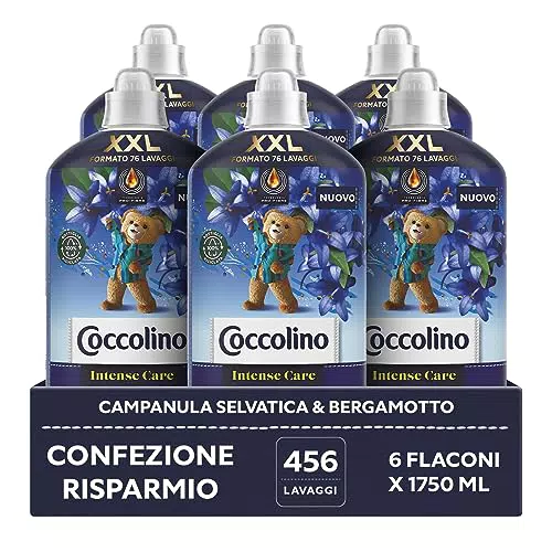 Coccolino Ammorbidente Concentrato Campanula Selvatica e Bergamotto