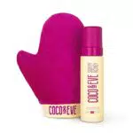 Coco & Eve Sunny Honey Mousse autoabbronzante naturale - Set abbronzante Bali con guanto autoabbronzante