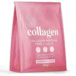 Collagene Marino e Acido Ialuronico 400g con Elastina Marina - Collagene Idrolizzato Proteine in Polvere AROMATIZZATO AL LAMPONE Integratore Pelle e Articolazioni