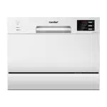 COMFEE' Lavastoviglie compatta da tavolo TD602E-W Mini lavastoviglie con 6 coperti