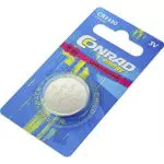 Conrad energy CR2430 Batteria a bottone CR 2430 litio 290mAh 3V 1PZ