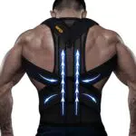 Correttore Postura Uomo Donna, Poroso Traspirante Supporto Schiena Completo Regolabile Ergonomica