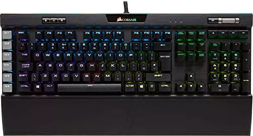 Corsair K9B RGB Platinum Tastiera Meccanica Gaming, Cherry MX Speed