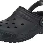 Crocs Classic Lined Clog, Zoccoli Unisex - Adulto, Black/Black