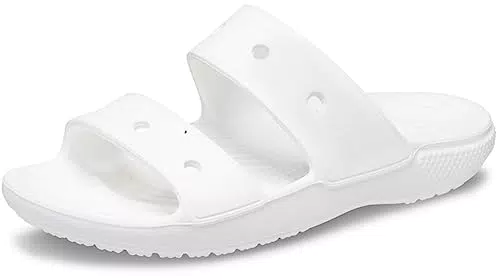 Crocs Classic Sandal, Sandali Unisex-Adulto con Due Fasce Antiscivolo