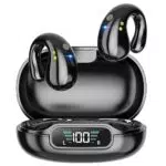 Cuffie Bluetooth Sport con LED Display Nero(2023)