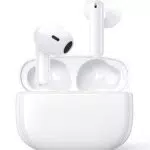 Auricolari Bluetooth 5.3 con Stereo HiFi Microfono, bianco