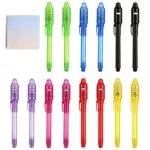 DazSpirit 14pcs Penna Inchiostro Invisibile con Notebook Riempitivo per Borse da Festa
