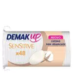 Demak'up Sensitive, Dischetti Struccanti Ovali, 48 Pezzi