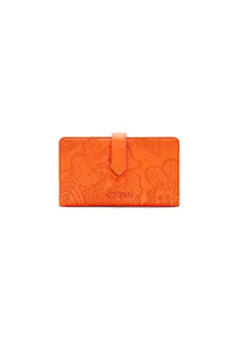 Desigual, MONE_ALPHA PIA MEDIUM 7002 ARANCIO Donna, Colore: arancione