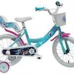Disney Frozen - Bici per bambini Princess Frozen, Bianca / Blu