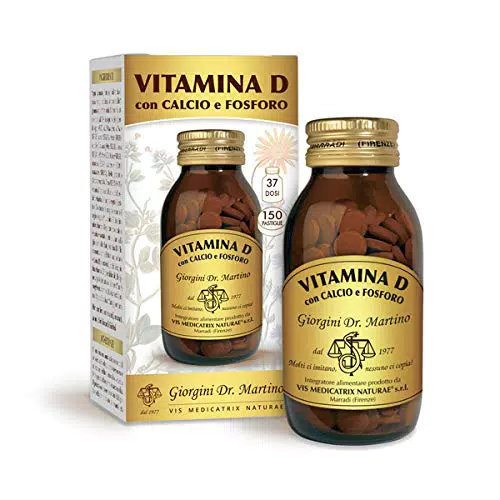 Dr. Giorgini Vitamina D Con Calcio E Fosforo 150 Pastiglie Da 600Mg - 90 Gr