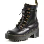 Dr. Martens 8 Eye Boot, Anfibi Donna, Black Softy T