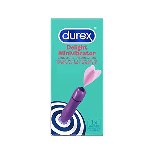 Durex Delight Minivibrator, Vibratore Portatile Piccolo e Discreto