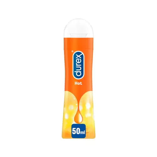 Durex Pleasure Gel Hot, Gel Lubrificante Intimo, 50 ml