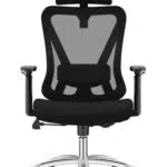 Durrafy Sedia da ufficio Ergonomica, Sedia Girevole con poggiatesta