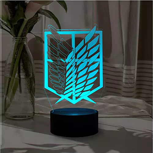 通用 Giappone classico anime LOGO luce notturna cordless lampada da comodino Segno della squadra cartoon marcatore lampadina compleanno giocattolo festa display camera dei bambini decorazione