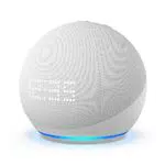 Echo Dot con orologio, Altoparlante intelligente Wi-Fi e Bluetooth