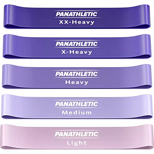 Elastici Fitness, Set di 5 Bande 5 Livelli di Resistenza